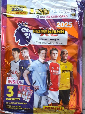Premier League 2025 Adrenalyn XL Starter Set [KARTY]