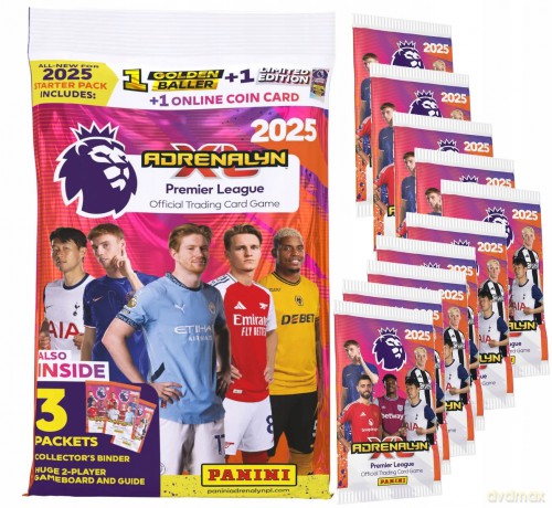 Premier League 2025 Adrenalyn XL Starter Set [KARTY]