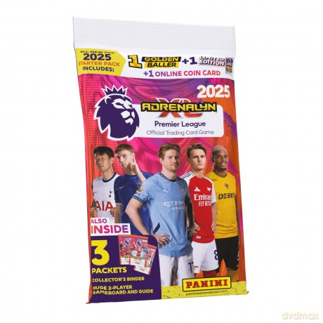 Premier League 2025 Adrenalyn XL Starter Set [KARTY]