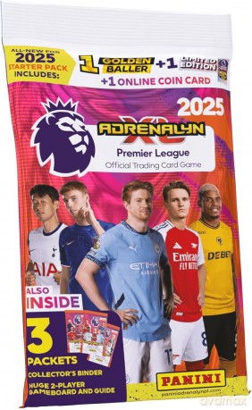 Premier League 2025 Adrenalyn XL Starter Set [KARTY]
