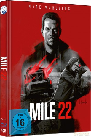 Mile 22 (Eskorta) [Blu-Ray]+[DVD]