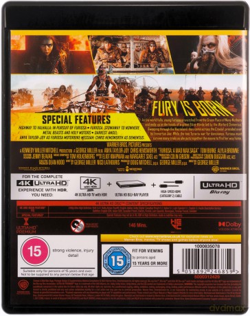 Furiosa: A Mad Max Saga [Blu-Ray 4K]