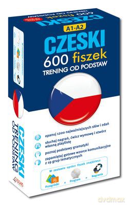 Czeski 600 Fiszek A1-A2 Trening Od Podstaw [KSIĄŻKA]