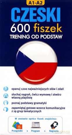 Czeski 600 Fiszek A1-A2 Trening Od Podstaw [KSIĄŻKA]