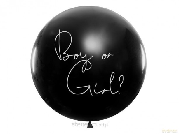 Balon Gender Reveal - Chłopiec 1m