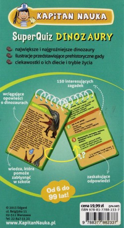 Dinozaury Superquiz Kapitan Nauka [GRA]