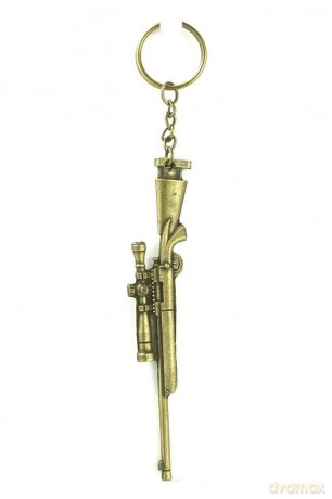 Brelok metalowy Karabin snajpera