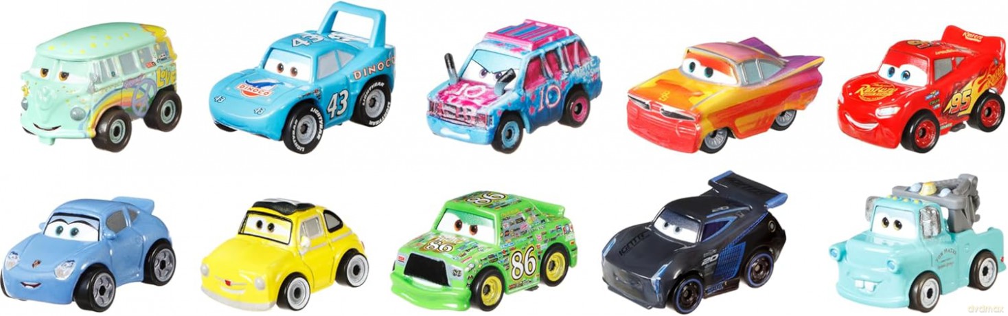 Cars Mikroauta 10-pak GRW27