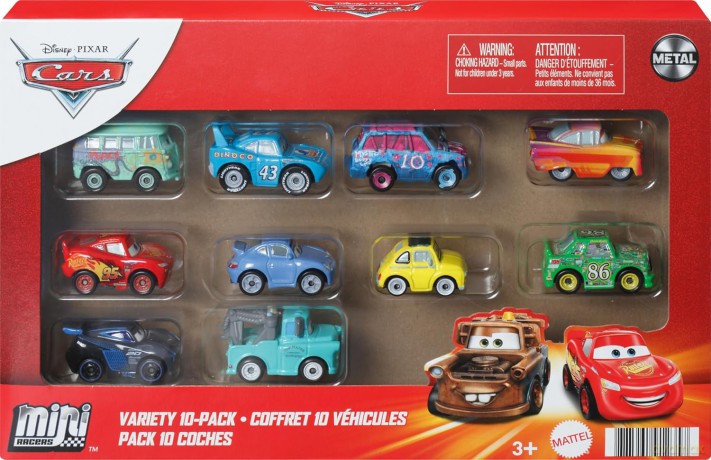 Cars Mikroauta 10-pak GRW27