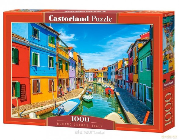 CASTORLAND 1000 el. Burano Colors, Italy [PUZZLE]