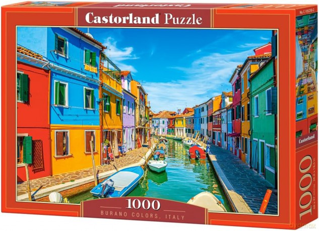 CASTORLAND 1000 el. Burano Colors, Italy [PUZZLE]