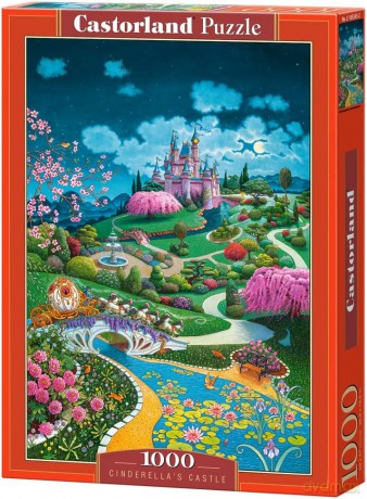 CASTORLAND 1000 el. Cinderella's Castle [PUZZLE]