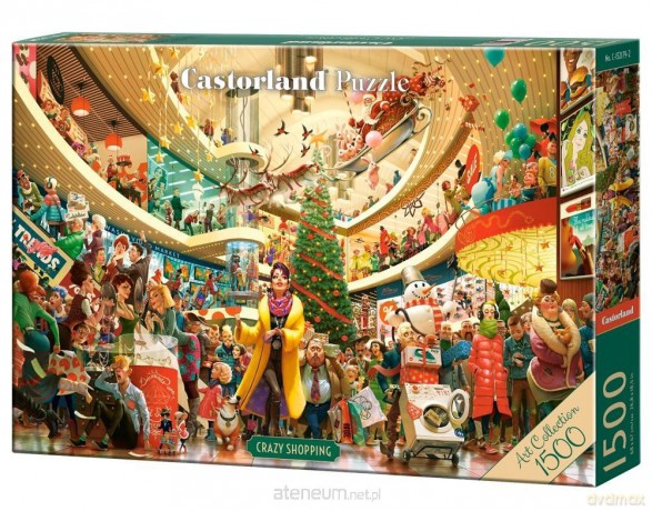 CASTORLAND 1500 el. Crazy Shopping [PUZZLE]