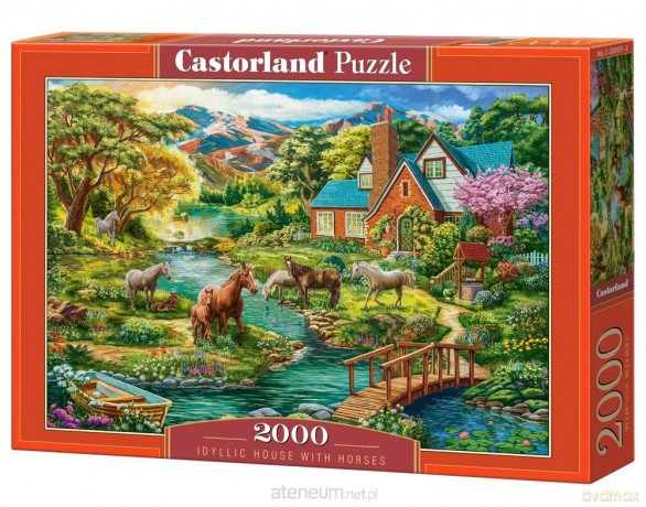 CASTORLAND 2000 el. Idyllic House with Horses [PUZZLE]