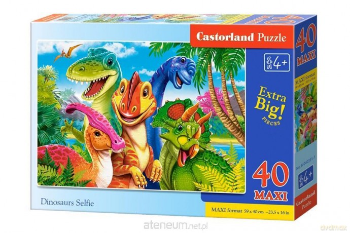 CASTORLAND 40 el. Dinosaurs Selfie [PUZZLE]