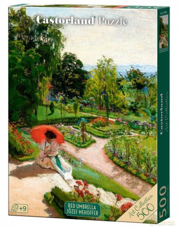 CASTORLAND 500 el. Red Umbrella, Józef Mehoffer [PUZZLE]