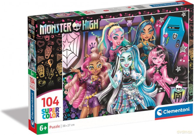 CLEMENTONI 104 el. Super Kolor Monster High [PUZZLE]