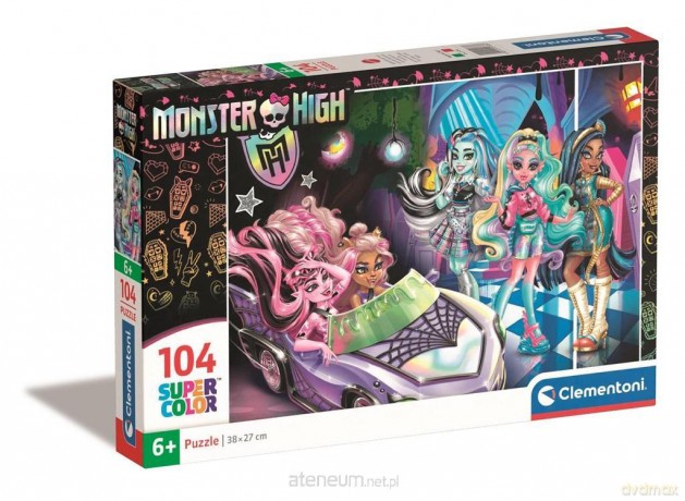 CLEMENTONI 104 el. Super Kolor Monster High [PUZZLE]