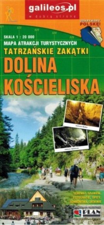 Dolina Kościeliska. Mapa atrakcji [KSIĄŻKA]