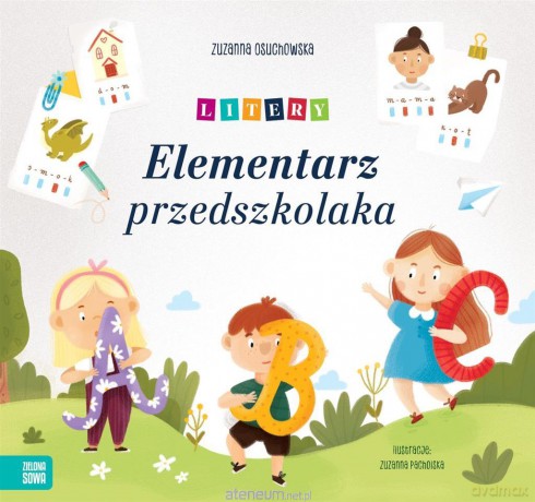 Elementarz przedszkolaka - Zuzanna Osuchowska, Zuzanna Pacholska [KSIĄŻKA]