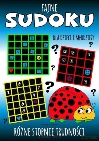 Fajne sudoku dla dzieci i młodzieży - Agnieszka Wileńska [KSIĄŻKA]