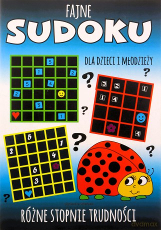 Fajne sudoku dla dzieci i młodzieży - Agnieszka Wileńska [KSIĄŻKA]