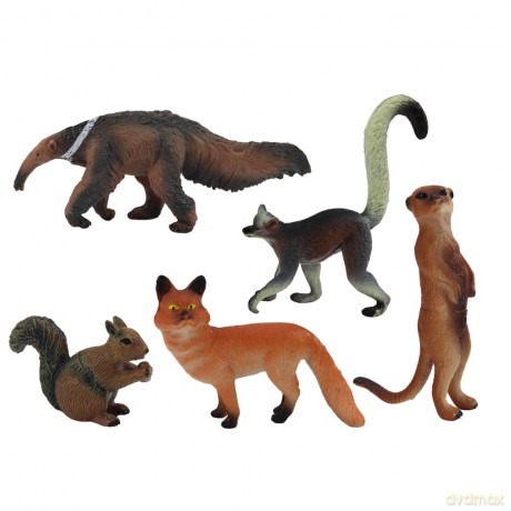 Figurki zwierząt 5szt [FIGURKA]