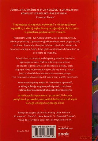 Jeden dzień z życia Abeda Salamy - Nathan Thrall [KSIĄŻKA]