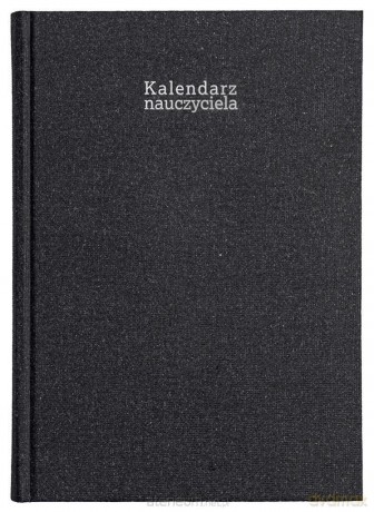 Kalendarz naucz. 2024/2025 A5 tyg. Ekolen czarny [KALENDARZ]