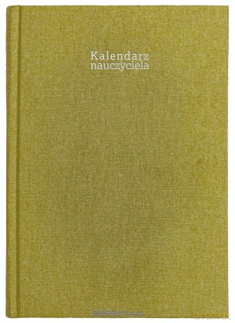 Kalendarz naucz. 2024/2025 A5 tyg. Ekolen seledyn [KALENDARZ]