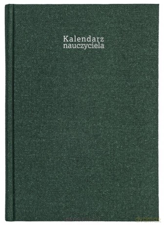 Kalendarz naucz. 2024/2025 A5 tyg. Ekolen zielone [KALENDARZ]