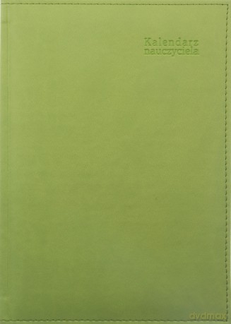 Kalendarz naucz. 2024/2025 A5 tyg. Vivella seledyn [KALENDARZ]