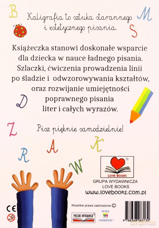 Kaligrafia. Nauka pisania dla dzieci - Agnieszka Wileńska [KSIĄŻKA]