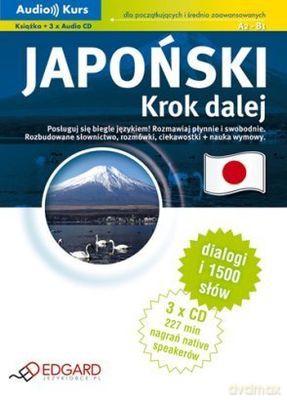 Japoński Krok Dalej A2-B1 Dla Początkujących I Średnio Zaawansowanych + Cd [KSIĄŻKA]