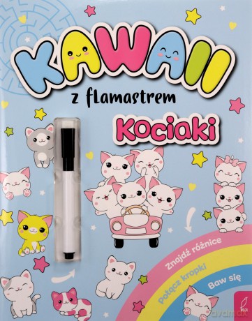 Kawaii z flamastrem. Kociaki - Patrycja Klempas [KSIĄŻKA]