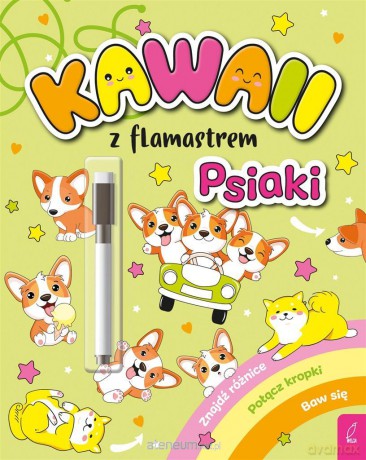 Kawaii z flamastrem. Psiaki - Patrycja Klempas [KSIĄŻKA]