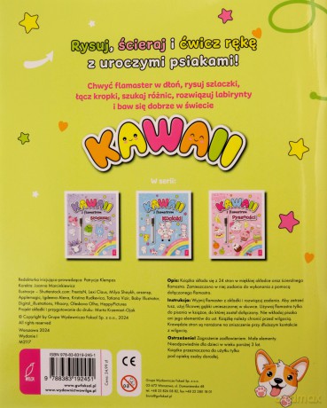 Kawaii z flamastrem. Psiaki - Patrycja Klempas [KSIĄŻKA]