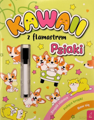 Kawaii z flamastrem. Psiaki - Patrycja Klempas [KSIĄŻKA]