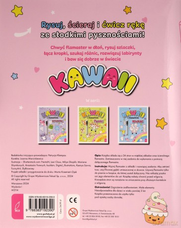 Kawaii z flamastrem. Pyszności - Patrycja Klempas [KSIĄŻKA]