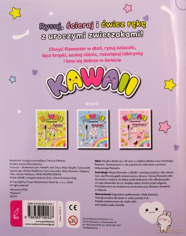 Kawaii z flamastrem. Słodziaki - Patrycja Klempas [KSIĄŻKA]
