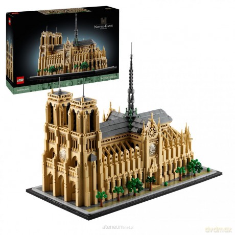 LEGO ARCHITECTURE 21061 Notre-Dame w Paryżu [KLOCKI]