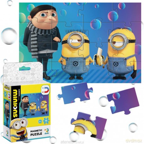 Magnetyczne puzzle Minionki [PUZZLE]