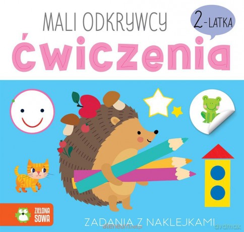 Mali odkrywcy. Ćwiczenia 2-latka - Justyna Tkocz [KSIĄŻKA]