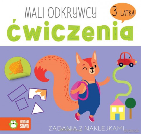 Mali odkrywcy. Ćwiczenia 3-latka - Justyna Tkocz [KSIĄŻKA]