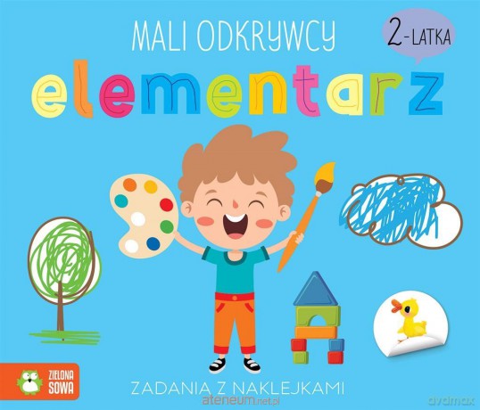 Mali odkrywcy. Elementarz 2-latka - Justyna Tkocz [KSIĄŻKA]