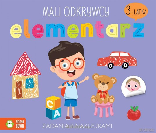 Mali odkrywcy. Elementarz 3-latka - Justyna Tkocz [KSIĄŻKA]
