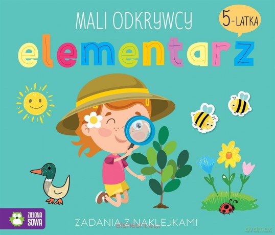 Mali odkrywcy. Elementarz 5-latka - Justyna Tkocz [KSIĄŻKA]