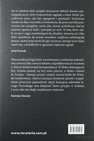 Księga Listów Listy Od I Do Brunona Schulza - Bruno Schulz [KSIĄŻKA]
