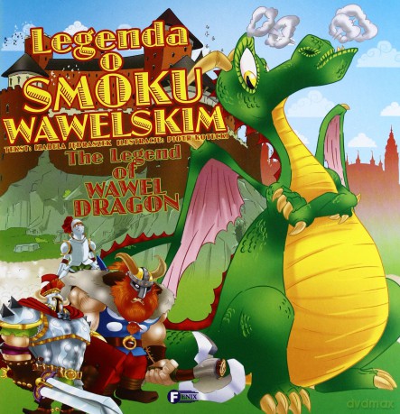 Legenda O Smoku Wawelskim - Izabela Jędraszek,Piotr Kotecki [KSIĄŻKA]