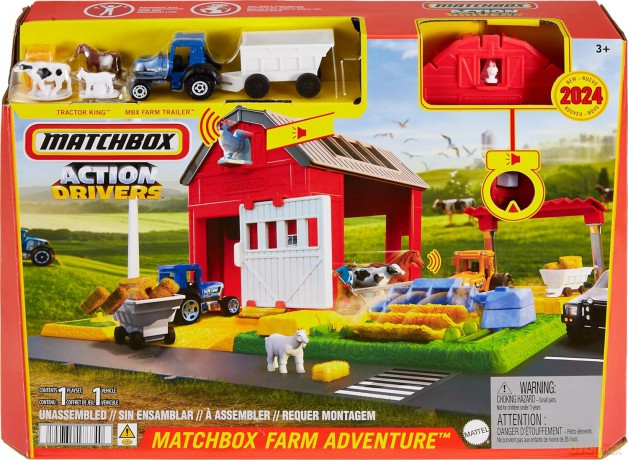 Matchbox Prawdziwe Przygody. Zestaw Farma